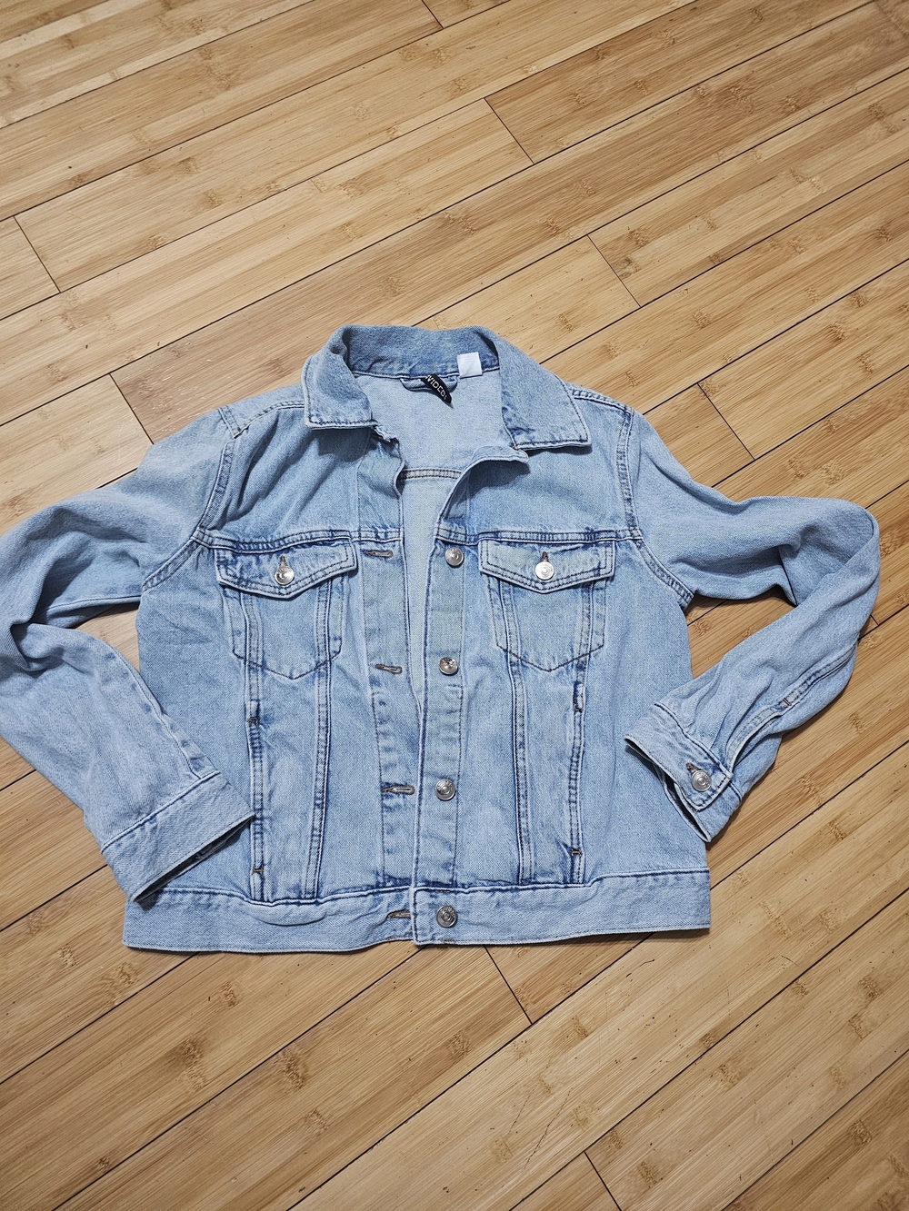 Light Blue Denim Jean Jacket - Women